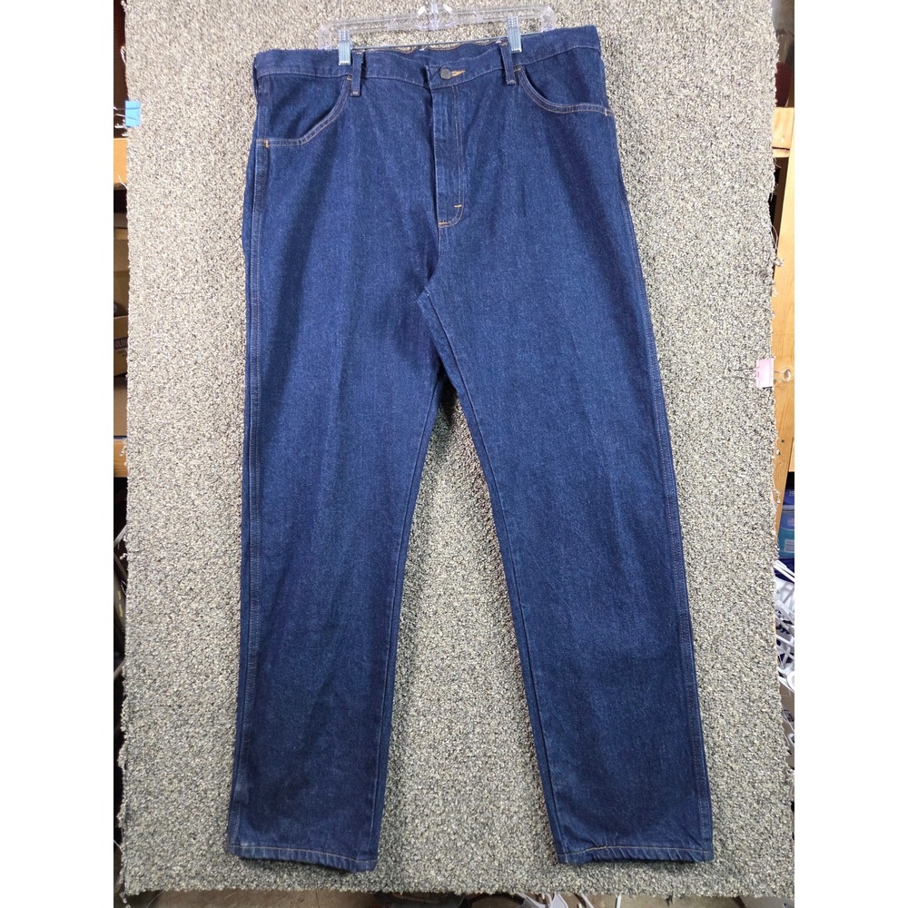 Rustler Regular Fit Jeans Mens 40x32 Blue Heavyweight Cotton‎ Western Work NWT